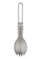 Bloomnest Yemeği Ti Takımı Spork Hafif Katlanır Kampçılık İçin Gümüş Gezi Dış Çatal Çantalı Bıçak Spork Sırt Seyahat Mekan Akşam Kc Gümüş Gümüş