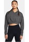 Kadın Ua Rival Terry Oversized Crop Crew Uzun Kollu 1382738-025