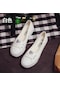 Beyaz Fujin Yaz Rahat Ayakkabılar Kadın Kesikler Dantel Kanvas Spor Ayakkabı Nefes Ayakkabı Kadın