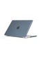 Noktaks - Macbook Uyumlu Pro 14.2 2023 A2779 Msoft Kristal Kapak - Siyah