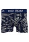 Bad Bear Secret Erkek Lacivert Desenli Boxer 210103011-NVY