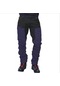 Ikkb Yeni Outdoor Casual Çok Cepli Renk Uyumlu Pantolon - Mor - Siyah