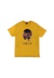 Scott Baskılı T-shirt SARI