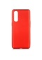Noktaks - Oppo Uyumlu Oppo Reno 3 Pro 5g - Kılıf Mat Renkli Esnek Premier Silikon Kapak - Kırmızı