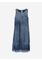 Bulalgiy Kadın Mavi Şifon Elbise - Bga517388-mavi