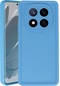 Xiaomi Redmi Note 14 Pro 5g / Poco X7 5g Kılıf Kamera Korumalı Kalın Kenarlı Viera Silikon Case Mavi