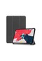 Mutcase - İpad Uyumlu İpad Pro 11 2020 2.nesil - Kılıf Smart Cover Stand Olabilen 1-1 Uyumlu Tablet Kılıfı - Siyah
