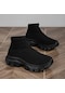 Siyah Tuınanle Çorap Spor Ayakkabı Kadın Spor Ayakkabı Erkekler Nefes Yüksek Top Koşu Ayakkabıları
