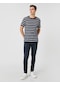 Koton Skinny Fit Kot Pantolon - Michael Jean İndigo Stone 3sam40044nd 3SAM40044NDFA6