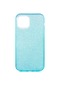 Noktaks - iPhone Uyumlu 12 Mini - Kılıf Simli Koruyucu Shining Silikon - Mavi