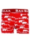 Bad Bear Bear Erkek Desenli Boxer 180103004-RED