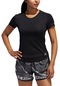 Adidas Run It Tee W Siyah Kadın Kısa Kol T-shirt 000000000100664162