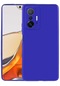 Mutcase - Xiaomi Uyumlu Mi 11t Pro 5g - Kılıf Mat Renkli Esnek Premier Silikon Kapak - Saks Mavi