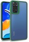 Tecno - Xiaomi Redmi Note 11 Pro 5g - Kılıf Arkası Şeffaf Kamera Çevresi Parlak Zıt Renkli Flora Kapak - Yeşil