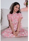 Lela Kız Çocuk Pijama Takımı 6651004 Pembe