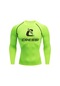 Haogang Erkek Uv Koruyucu Rashguard - Sörf, Dalış, Yüzme İçin Denizanası Önleyici Mayo Üstü Fildişi