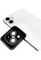 iPhone Uyumlu 11 Lens Koruma Taşlı Parlak Renkli Kamera Koruyucu Cl-08 Takma Aparatıyla Koruma - Açik Yeşil