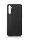 Kilifone - Realme Uyumlu 6 Pro - Kılıf Mat Renkli Esnek Premier Silikon Kapak - Siyah