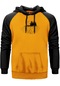 Moon Mountain Landscape Sarı Renk Reglan Kol Sweatshirt