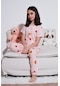 Lela Kız Çocuk Pijama Takımı 6651002 Pembe