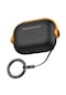 Yyq-cc Airpods Uyumlu 1/2 Nesil Kulaklık Kapağı  Sevimli Bluetooth Koruyucu Kapak-siyah Ve Sarı