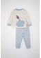 Defacto Erkek Bebek Baskılı Uzun Kollu Penye Pijama Takımı C1985a524spwt47