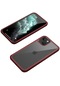 Kilifone - İphone Uyumlu İphone 13 Mini - Kılıf 360 Full Koruma Ön Ve Arka Dor Kapak - Kırmızı
