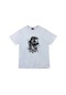 Unisex Beyaz Baskılı T-shirt Beyaz