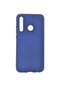 Mutcase - Huawei Uyumlu Honor 20 Lite - Kılıf Mat Renkli Esnek Premier Silikon Kapak - Lacivert