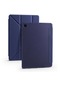 Kilifone - Galaxy Uyumlu Galaxy Tab S6 Lite P610 - Kılıf Kalem Bölmeli Stand Olabilen Origami Tri Folding Tablet Kılıfı - Lacivert