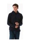 Fullamoda Kapüşonlu Kanguru Cepli Polar Sweatshirt 25kerk6045205544- Lacivert