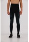 Maraton Active Slimfit Erkek Koşu Siyah-saks Tayt 822008-siyah-saks