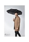 Marlux 8 Telli Tam Otomatik Rüzgara Dayanıklı Özel Sap Tasarımlı Şemsiye Siyah Mpr2004 - Erkek