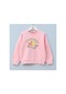 Kız Çocuk Şardonlu Sweat - 3190155 - Pembe-pembe Pembe