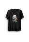 David Gilmour Baskılı Unisex %100 Siyah Pamuk T-shirt SIYAH