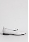 Beyaz Dericlub Br 44156 Gerçek Deri Kadın Ayakkabı