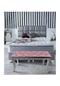 Pembe Chester Model Babyface Kumaş Bench&koltuk&tabure&pofuduk Yatak Odası Takımı Ucu&önü Puff