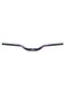 Yunboo Mtb Yüksek Konumlu El Grubu 780mm 31.8mm Alüminyum U-şekilli 55mm Yükseltme Bisiklet Manubri Black Purple Çok Renkli