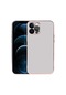 Noktaks - iPhone Uyumlu 12 Pro Max - Kılıf Kamera Korumalı Renkli Viyana Kapak - Gümüş