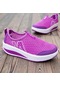 Mor Wcc Günlük Kadın Ayakkabısı Moda Spor Sallamak Ayakkabı Rahat Nefes Alabilen Hafif Spor Ayakkabı