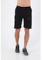 Maraton Sportswear Regular Erkek Siyah Şort 20549-siyah