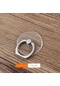 Şeffaf Parmak Yüzük Standı iPhone Uyumlu 13 12 Evrensel Huawei Xiaomi 360 Derece Araba Akıllı Telefon Desteği Dairesel