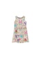 Lovetti Kız Çocuk Chirping Animals Desen Kolsuz Elbise 5757-11X197