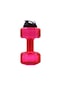 Cbtx Outdoor Spor Su Bardağı Pipetli Taşınabilir Büyük Kapasiteli Dambıl Su Şişesi Kadın Erkek Egzersiz Spor Su Şişesi Açık Spor Malzemeleri Kırmızı