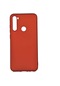 Kilifone - Xiaomi Uyumlu Redmi Note 8t - Kılıf Mat Renkli Esnek Premier Silikon Kapak - Kırmızı
