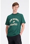 New Balance Erkek T Shirt Mnt1402 Grn Yeşil