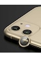 iPhone Uyumlu 12 Mini Cl-07 Lens Koruma Taşlı Parlak Renkli Kamera Koruyucu Cl-08 - Gold