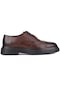 Shoetyle - Kahverengi Deri Bağcıklı Erkek Klasik Ayakkabı 250-400-729-kahverengi