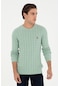 U.s. Polo Assn. Erkek Su Yeşili Kazak /triko 50288883-vr048 Su Yeşili