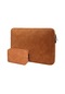 Nd12 Lambskin Laptop Hafif Su Geçirmez Kol Çantası, Boyut: 14.1-15.4 İnç Çanta İle Sarı Siya
